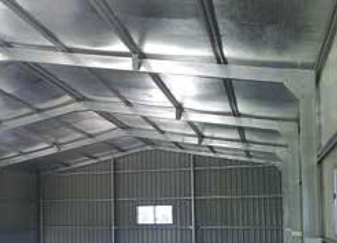 aislamiento térmico instalado para techos y paredes